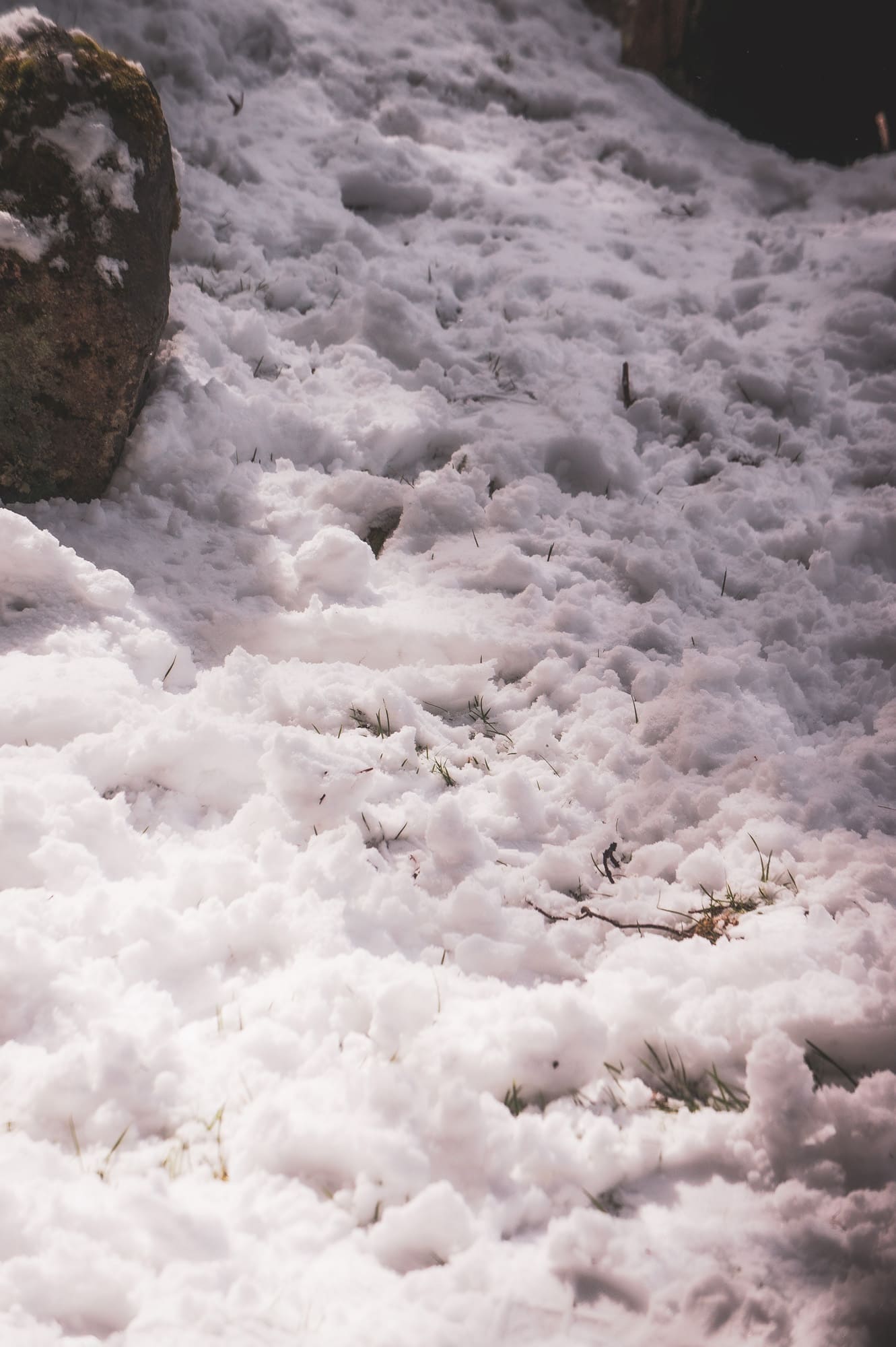 serra da estrela snow detail